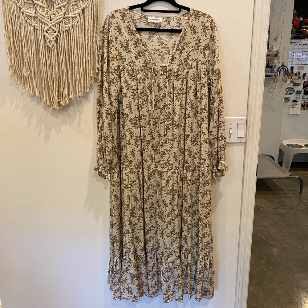 CJLA boho maxi dress